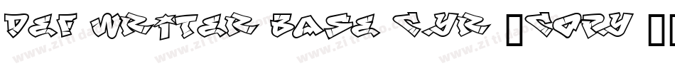 Def Writer BASE Cyr (COPY 1)字体转换